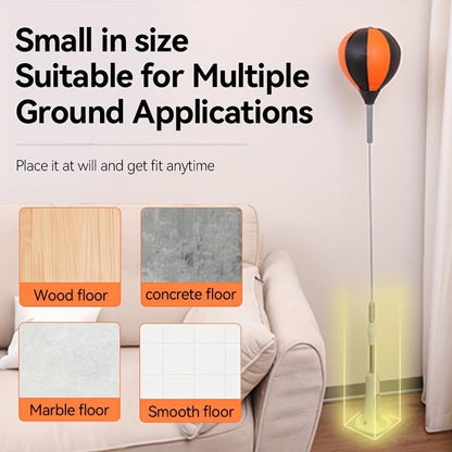 Elevate Your Fitness with Our Premium Speed Ball and Adjustable Stand – Perfect for Teens and Adults, 360° Rebound Design for Stress Relief and Home Workouts