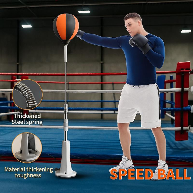 Elevate Your Fitness with Our Premium Speed Ball and Adjustable Stand – Perfect for Teens and Adults, 360° Rebound Design for Stress Relief and Home Workouts